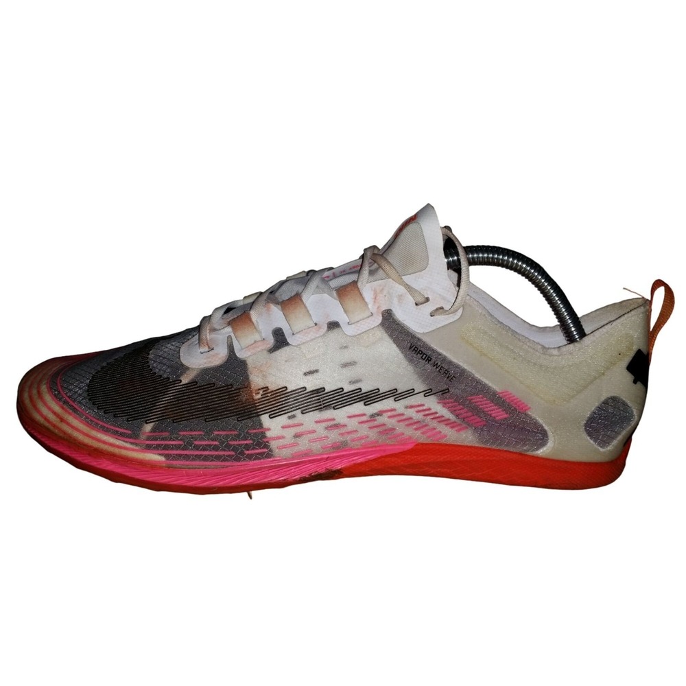 Nike Zoom Victory 5 XC Cross Country Spikes Mens Size 11 White Pink AJ0847-102